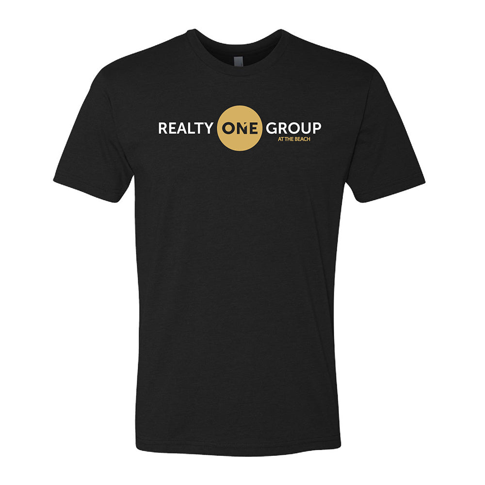Realty One At The Beach Black T-Shirt
