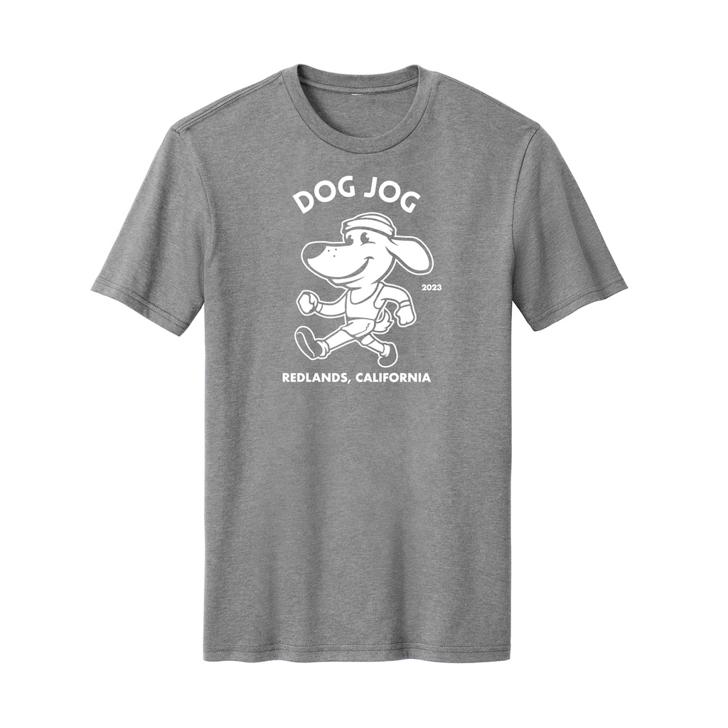 Dog Jog Men's Grey Frost T-Shirt