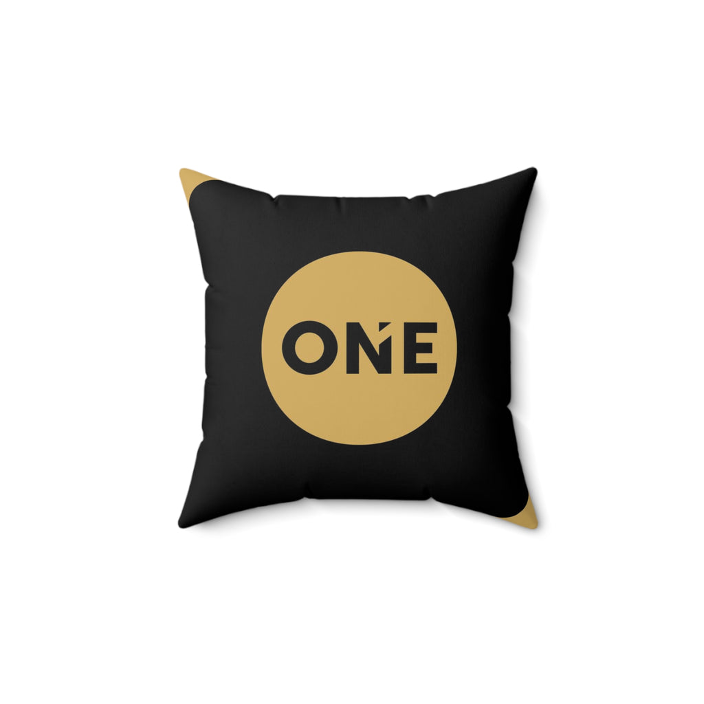 Realty One Spun Polyester Square Pillow
