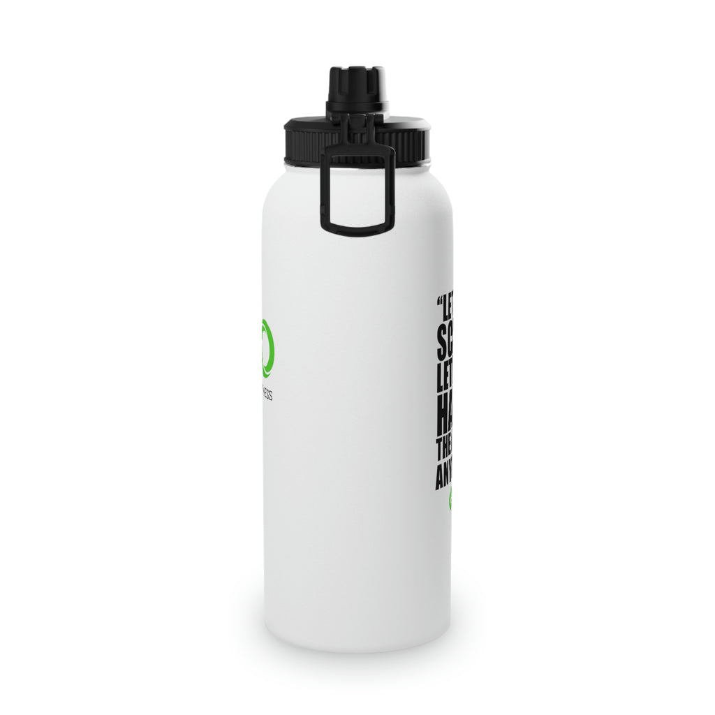 Infinite Fitness Stainless Steel Water Bottle, Sports Lid - MakeMeTees
