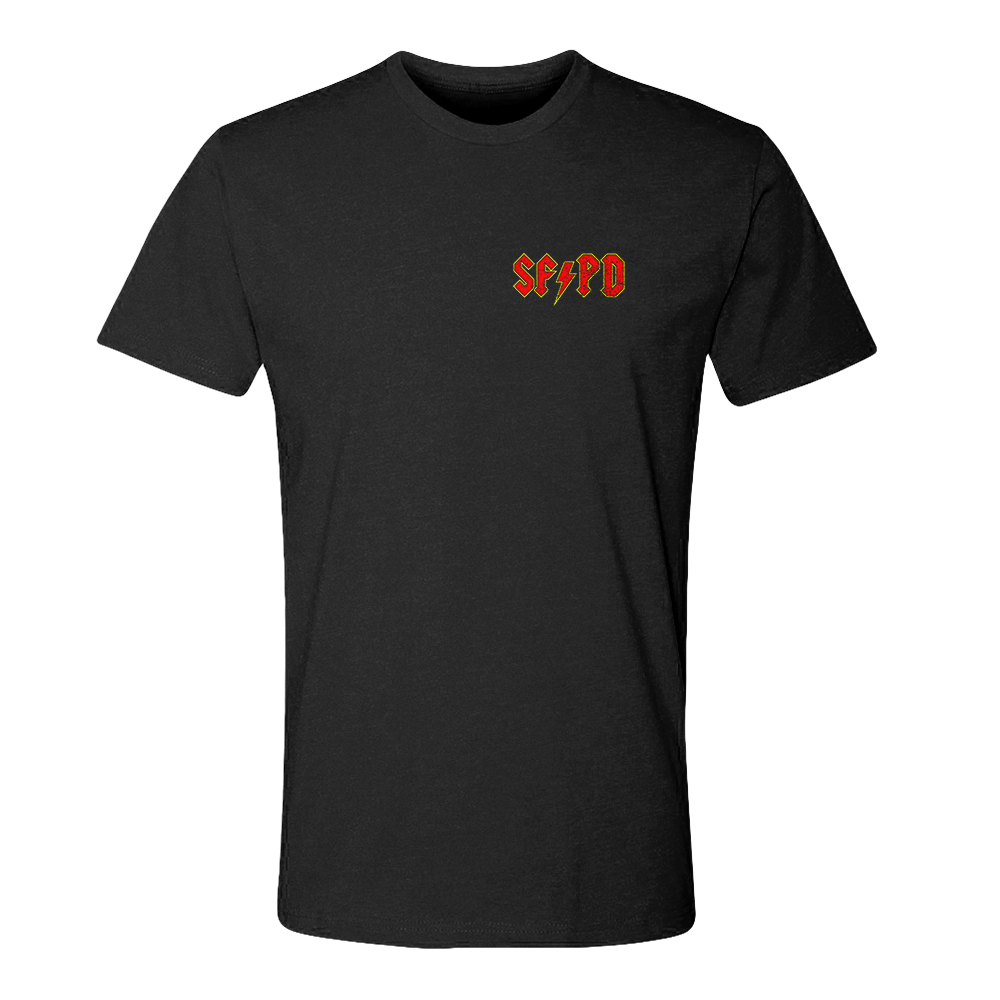 SFPD Rock Tour Black T-Shirt (WILL CALL ONLY) - MakeMeTees