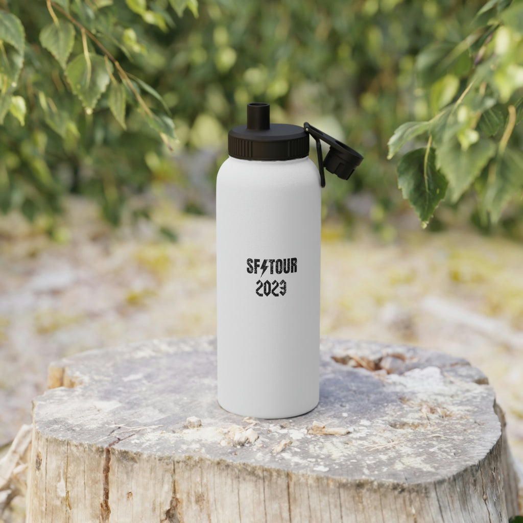 SFPD Rock Tour Stainless Steel Water Bottle, Sports Lid - MakeMeTees